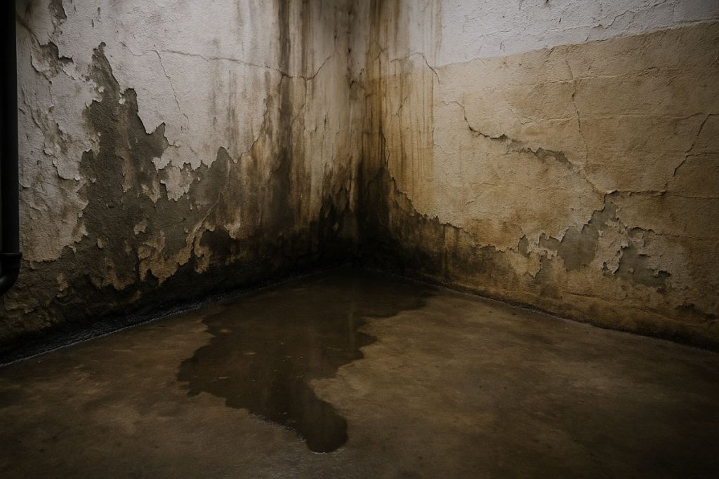 Filtraciones por lluvias intensas